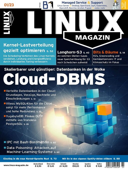 Title details for Linux Magazin germany by Computec Media GmbH - Available